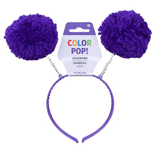 Head Bopper Pom-pom Purple