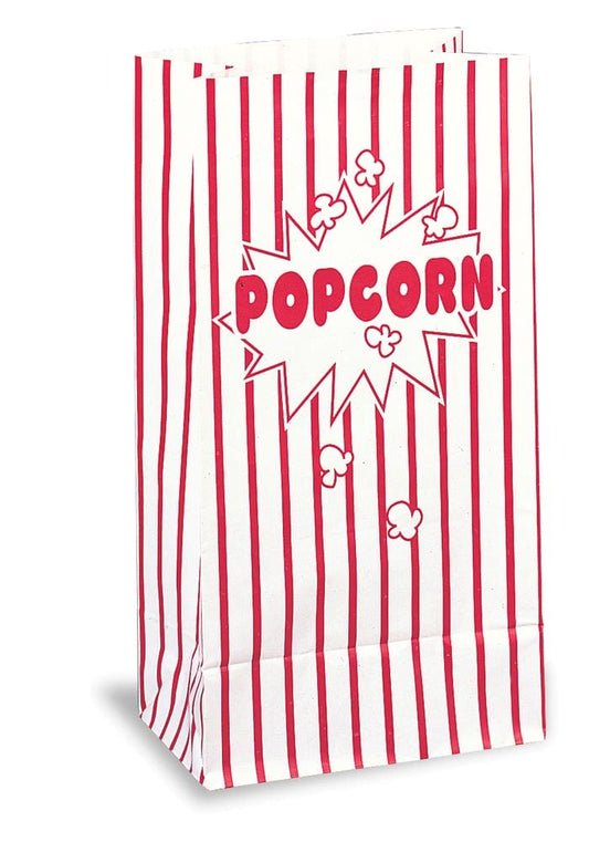 Popcorn Paper Party Bags 10 Ct