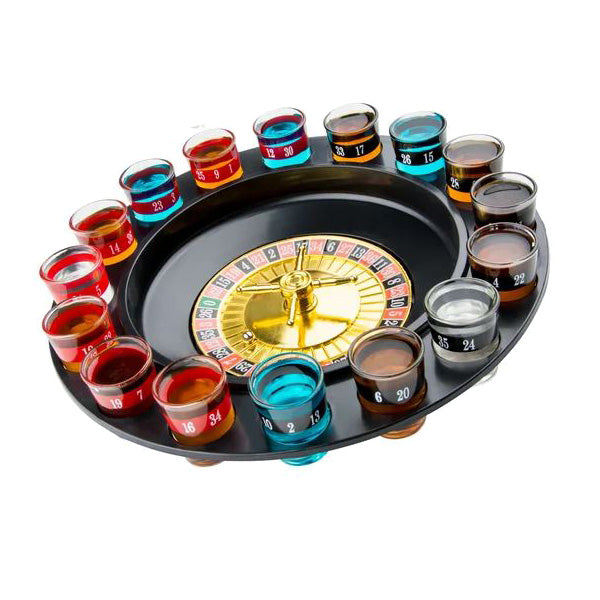 Roulette Spin and Shot Drinking Game Adults Only