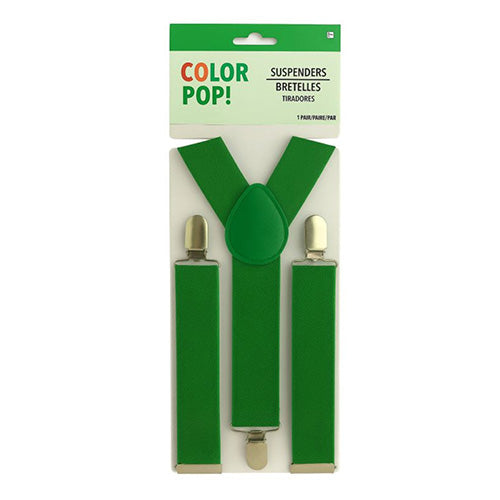 Suspenders Green