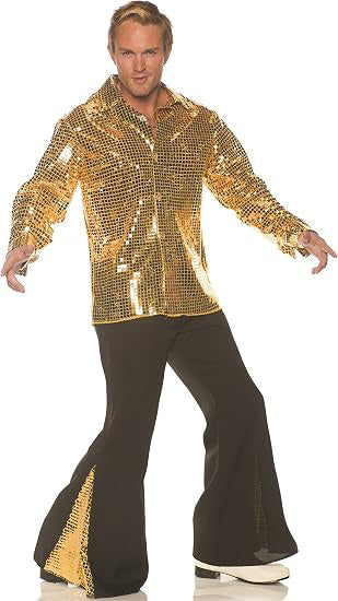 Dancing King 1970's Disco Adult Costume