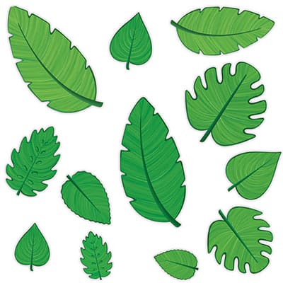 Tropical Leaves Cutouts