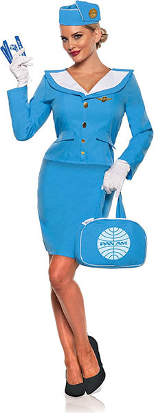 Pan Am Stewardess Adult Costume