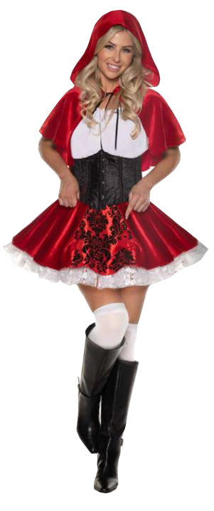 Little Red Adult Costume