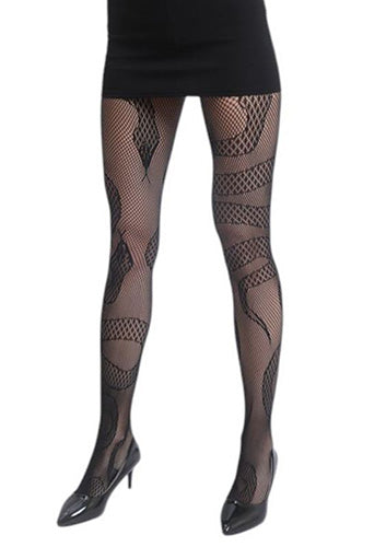 Classic Black Fishnet Tights