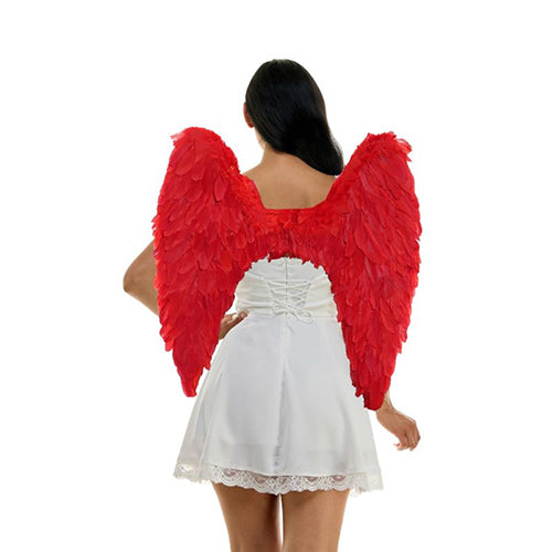 Red Devil Feather Wings
