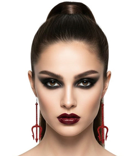 Devil Pitchfork Earrings