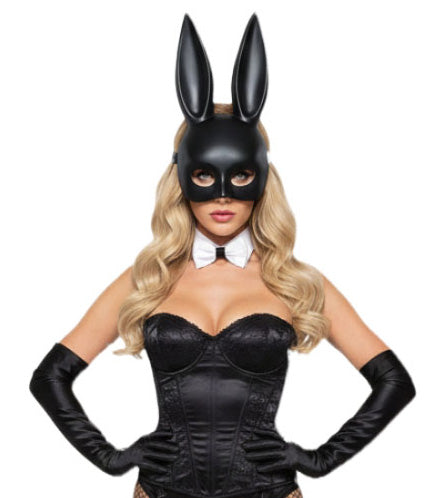 Black Bunny Mask
