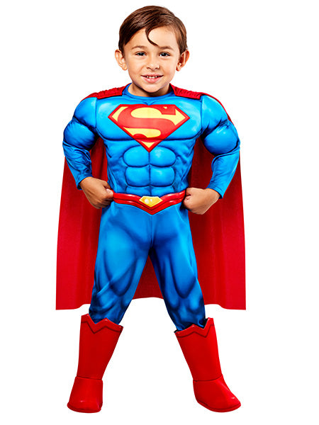 Superman Child Muscle Costume