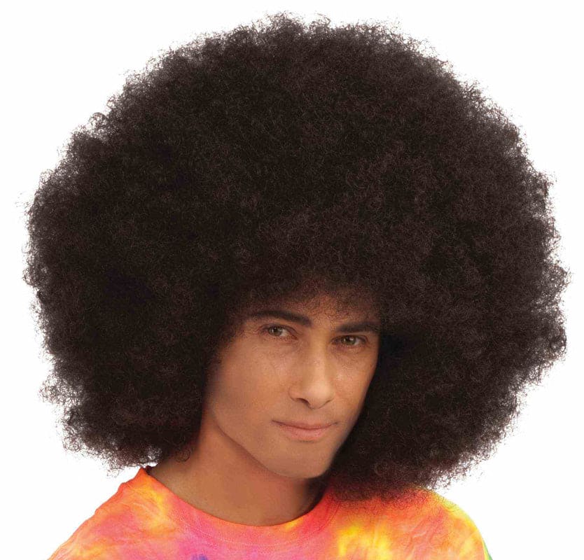 Mega Fro Brown Adult Wig