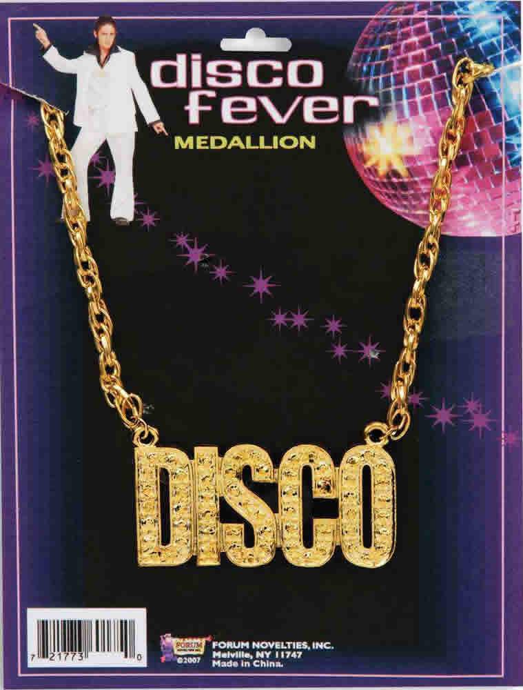 70s Disco Gold Necklace
