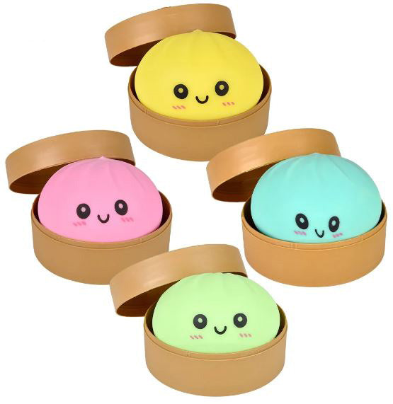 Squish Stretch Surprise Neon 3in Dumpling 1ct