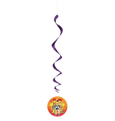 Toy Story 5 Hanging Swirl 26in Decoration 3ct