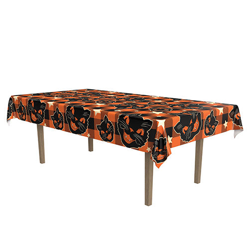 Vintage Halloween 55in x 90.5in  Fabric  Table Cover