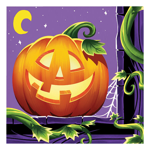 Pumpkin Prowlers Luncheon Napkins 16ct
