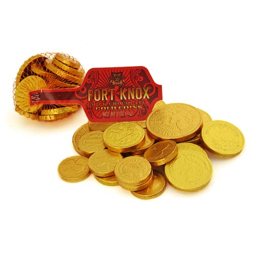 Chocolate Fort Knox Gold Coins 1.5oz