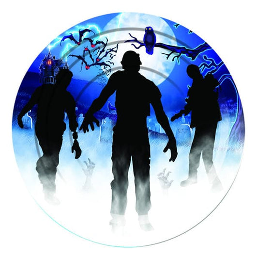 Zombie Party 9in Round Dinner Plates 8ct.