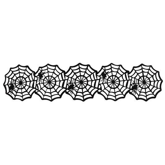Felt Spiderweb Table Runner