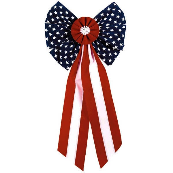 Stars & Stripes Bow 28in x 14in
