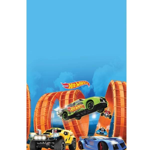 Hot Wheels Wild Racer Table Cover 54in x 96in