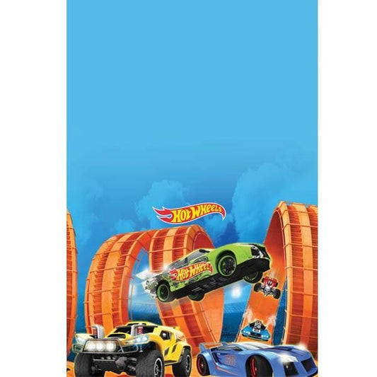 Hot Wheels Wild Racer Table Cover 54in x 96in