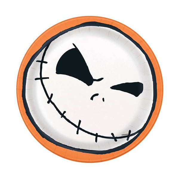 Nightmare Before Christmas 7in Lunch Plate 8ct