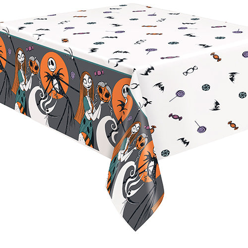 Nightmare Before Christmas 54in x 84in Plastic Tablecover 1ct