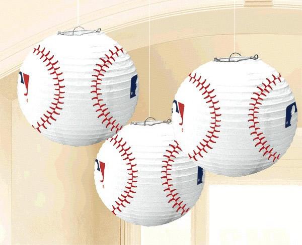 Rawlings Major League Baseball Lanterns 3 Ct