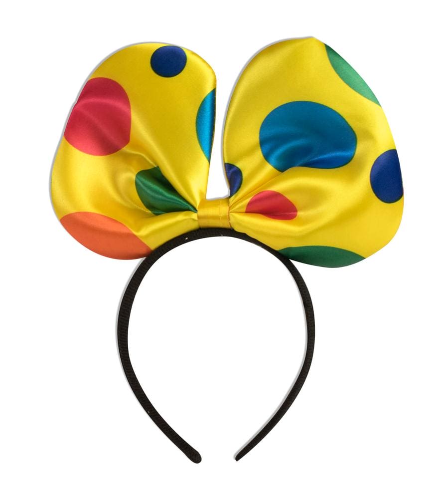 Clown Polka Dot Headband