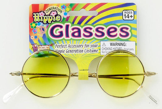 Hippie Yellow Lens Glasses