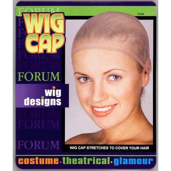 Black Wig Cap