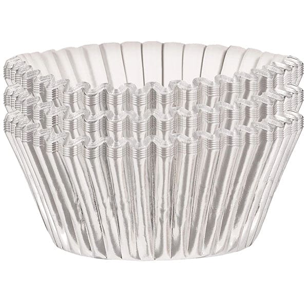 Silver Baking Cupcake Cups 24ct