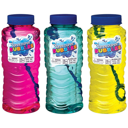 Super Duper Bubbles 8 oz Bottle 1ct