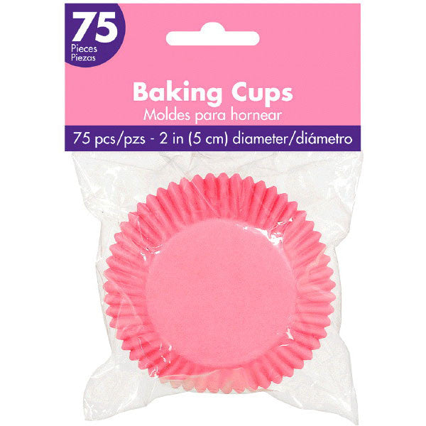 New Pink Baking Cupcake Cups 75ct