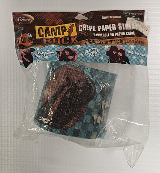 Camp Rock Streamer 30ft 1ct