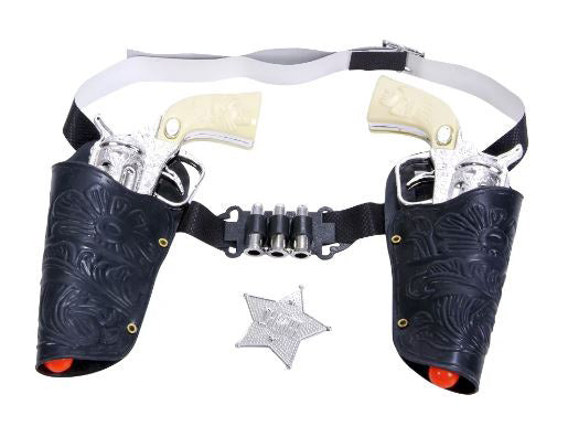 Old West Action Belt Set 2ct