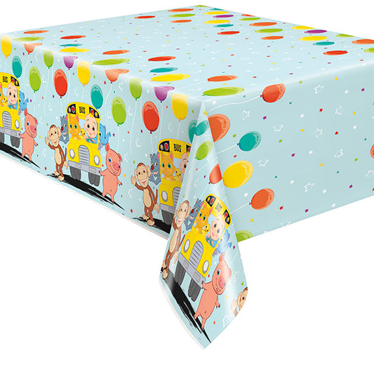 Cocomelon 54 x 84in Plastic Table Cover 1ct