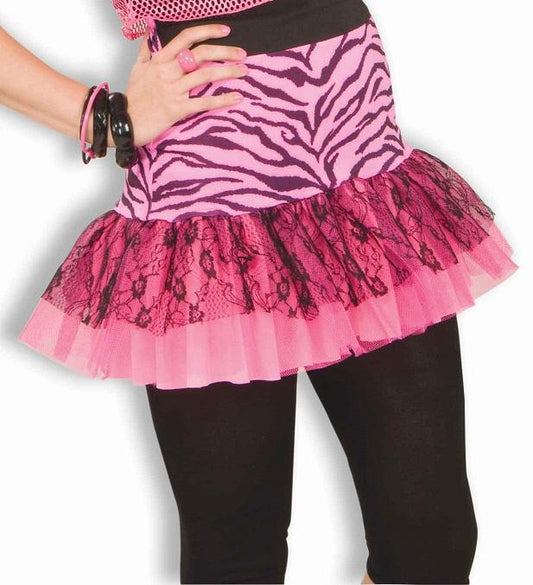 80's Pop Party Adult Skirt