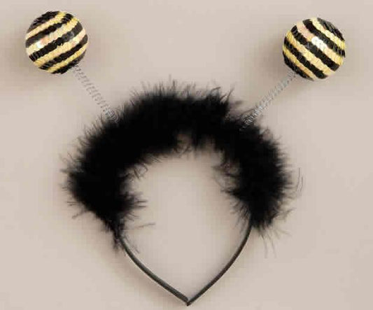 Black & Yellow Sequin Bee Headband