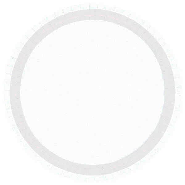Frosty White 7in Round Luncheon Paper Plates