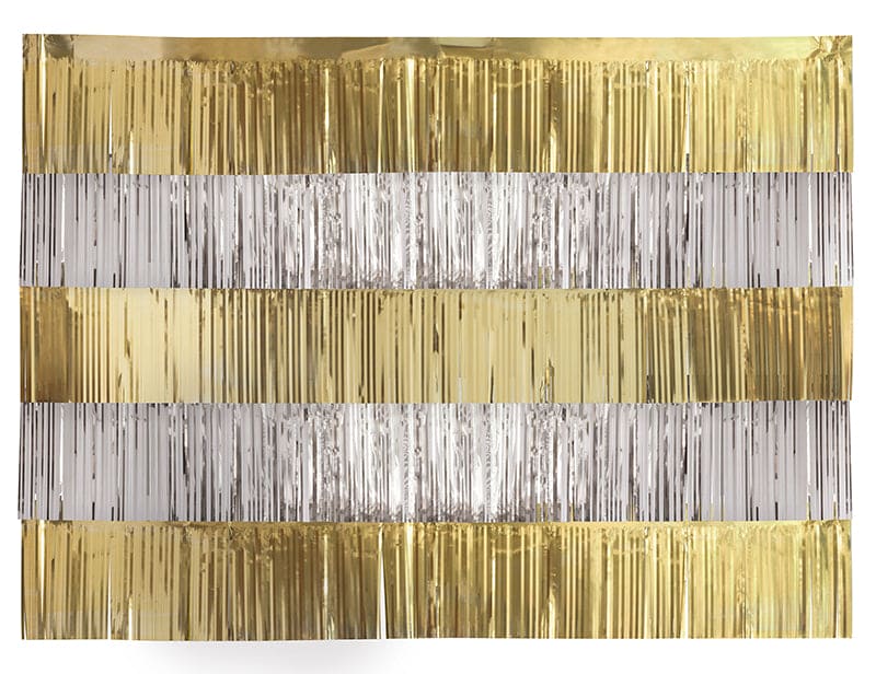 Gold Foil Fringe Garland Backdrop Kit 4 ft