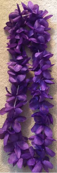 Purple Leis 6 Ct