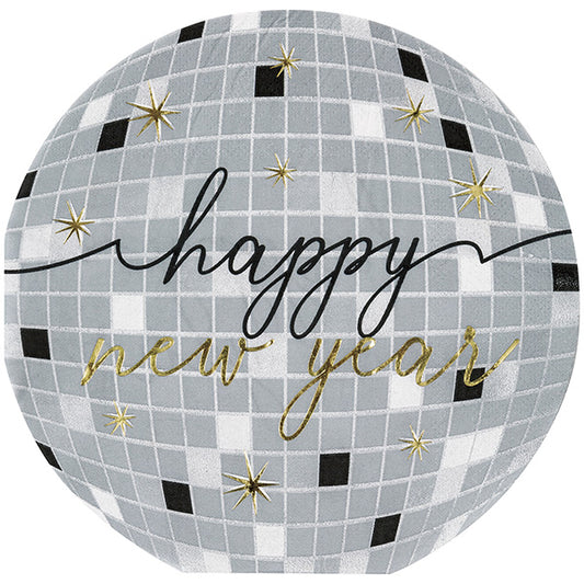 Disco New Year's Luncheon Napkins  16 Ct