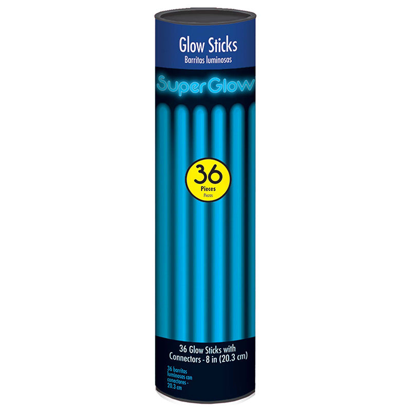 Glow Stick 8in Tube - Blue 36ct