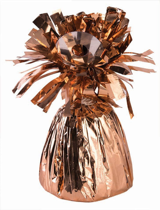Balloon Weight Holographic Rose Gold 6oz