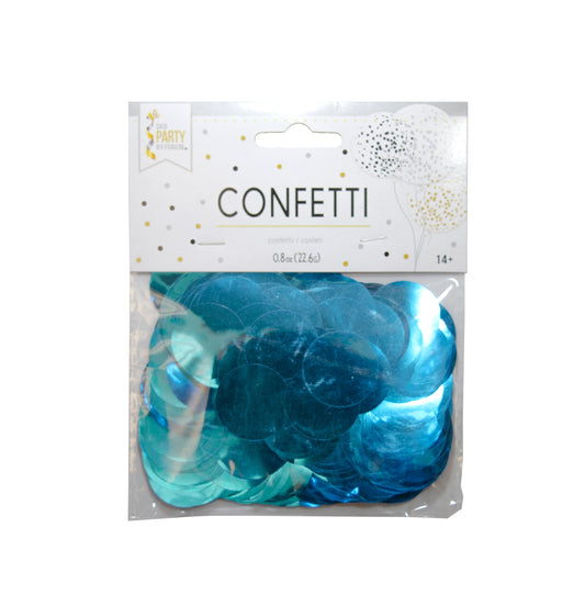 Met R Blue Cofetti Dots .8oz