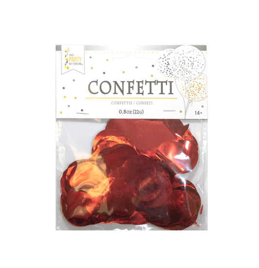 Met Red Cofetti Dots .8oz