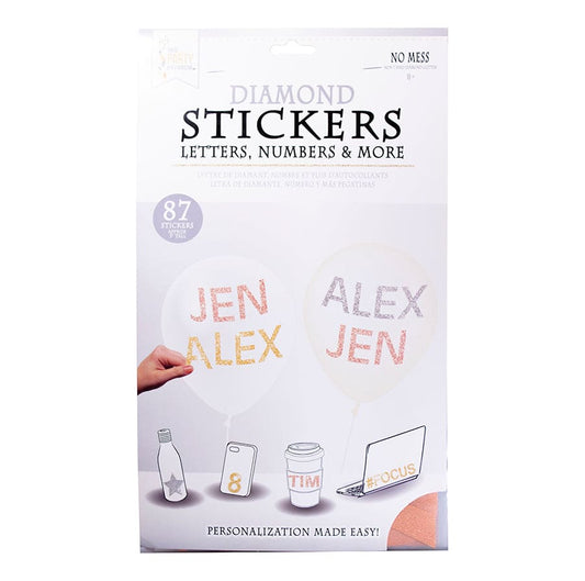 Sticker Letter 3" Rose Gold