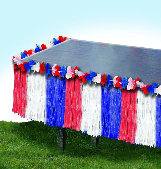 Patriotic Table Skirt