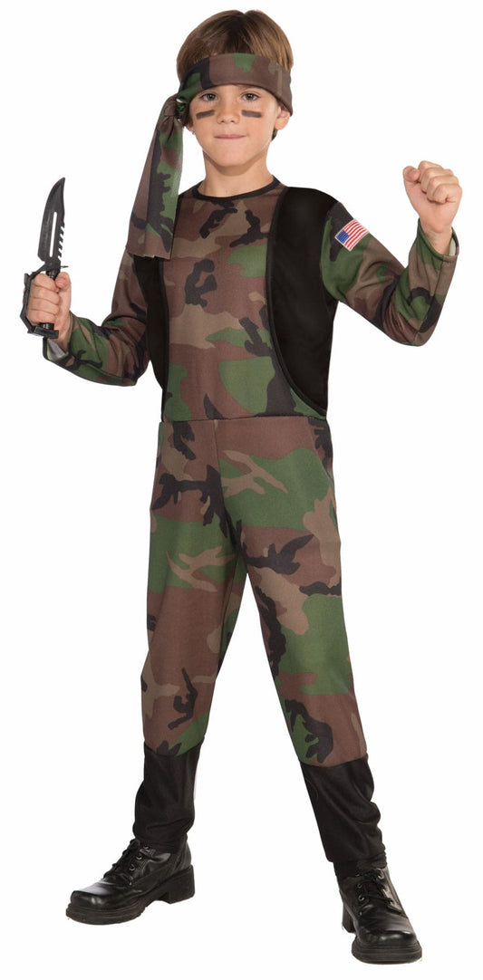 Army Soldier Kid Costume